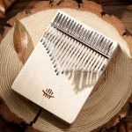 Kalimba en bois, 21 lames de son pur