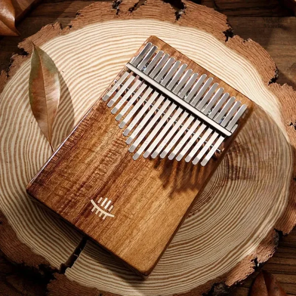 Kalimba en bois massif, design élégant