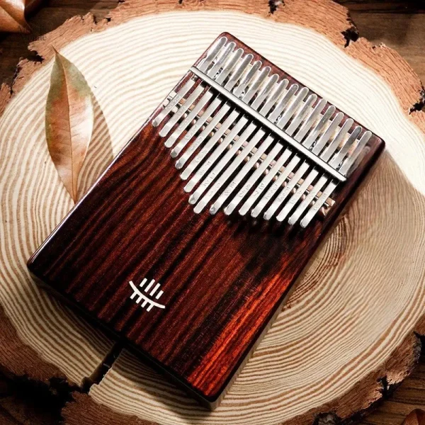 Instrument de percussion kalimba en bois