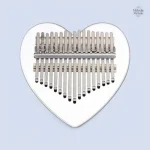 Kalimba en forme de cœur, parfait pour les mélodies