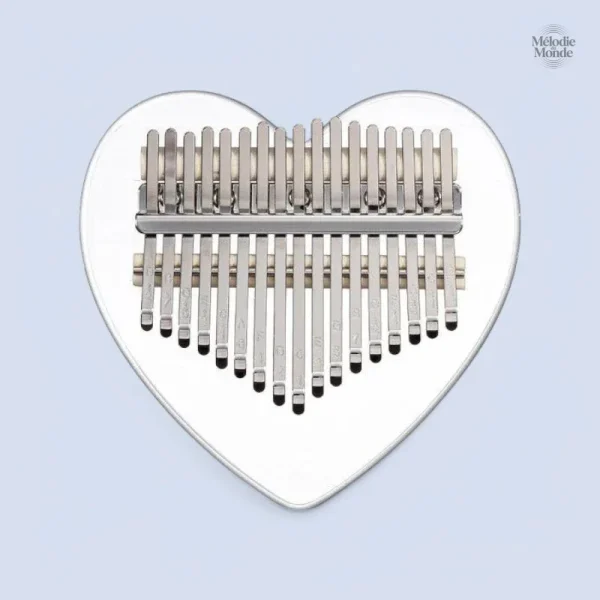 Kalimba en forme de cœur, parfait pour les mélodies