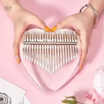 Kalimba transparent, un choix esthétique et musical
