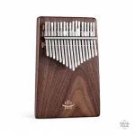 Kalimba artisanal en noyer, facile à jouer