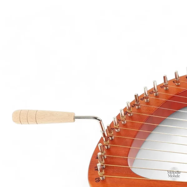 Lyre traditionnelle, 16 cordes pour musicien passionné