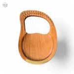 Lyre 16 cordes en bois, design raffiné et sonore
