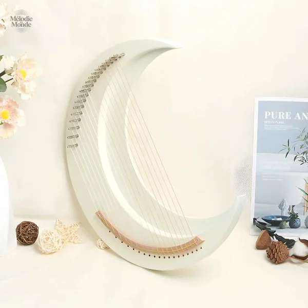 Mini Harpe Lune, idéal pour la détente et la créativité musicale
