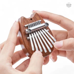 Kalimba Totoro en bois, design mignon et attrayant