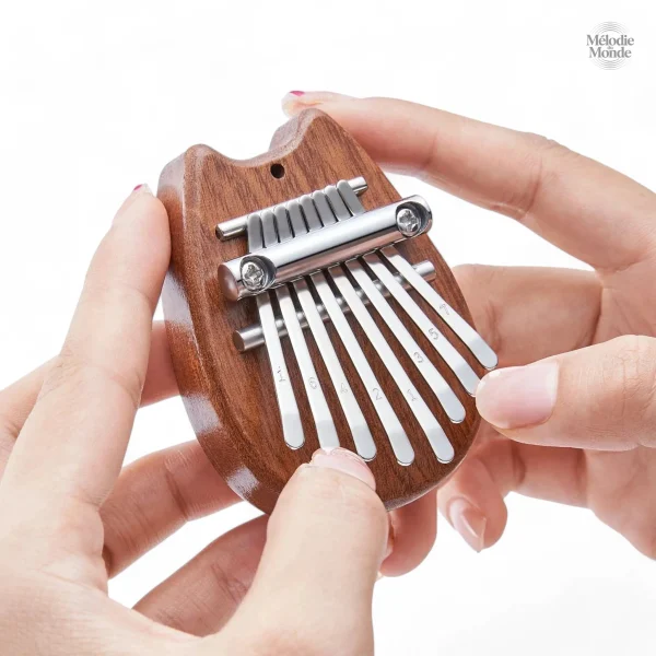 Kalimba Totoro en bois, design mignon et attrayant