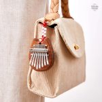 Instrument de musique traditionnel, kalimba de poche