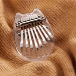Instrument de musique kalimba, 8 lames, son clair et mélodieux