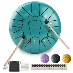 Instrument de percussion compact 6 pouces