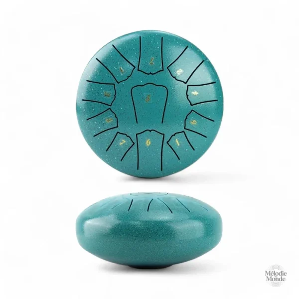 Tongue drum de 6 pouces au son apaisant