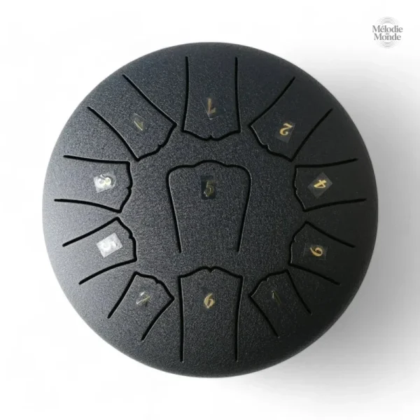 Mini drum en acier pour musique zen