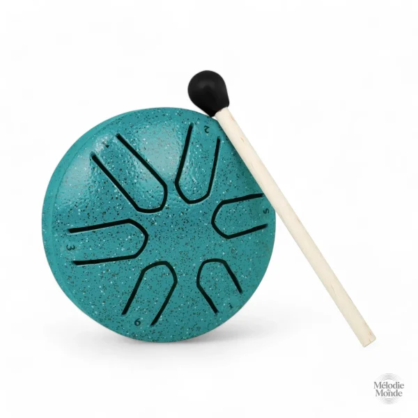 Sonorités apaisantes du mini tongue drum