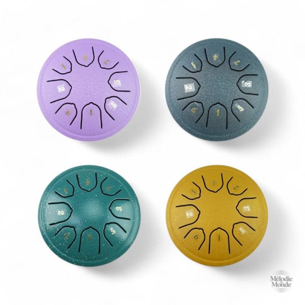 Drum de langue compact à 8 notes pour débutants