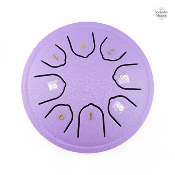 Tongue Drum miniature, design élégant et fonctionnel