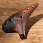 Ocarina 12 Trous, style moderne Sable