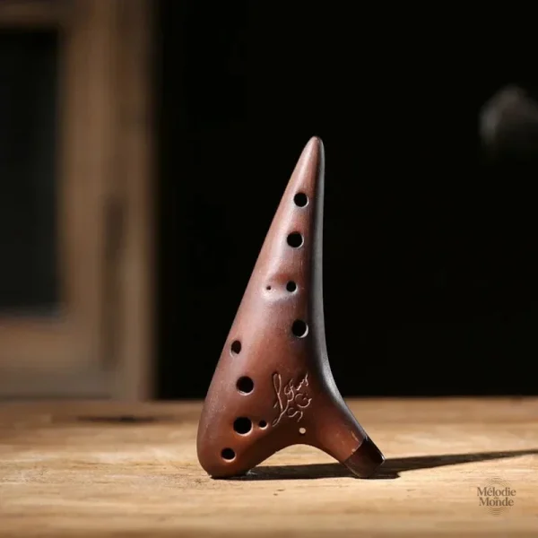Ocarina en Sable, couleur Pourpre