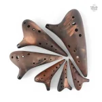 Ocarina pourpre, design unique et élégant