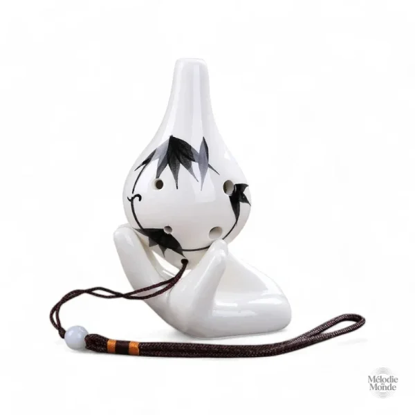 Ocarina en céramique, son doux et mélodieux