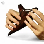 Ocarina décoratif en céramique, parfait pour les collectionneurs