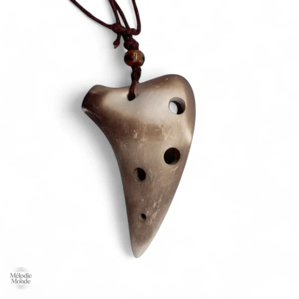 Ocarina en dolomite, instrument à vent artisanal