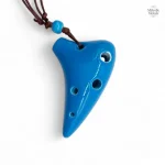 Ocarina traditionnel en céramique, son chaleureux
