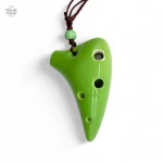 Ocarina décoratif en dolomite, cadeau idéal pour musiciens