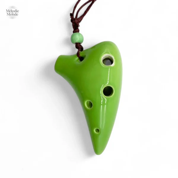 Ocarina décoratif en dolomite, cadeau idéal pour musiciens