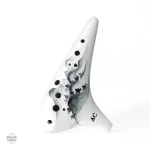 Ocarina en céramique peinte traditionnel