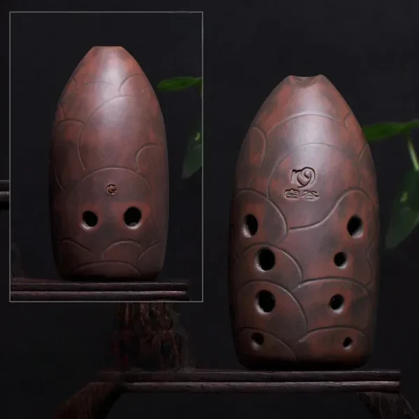 Ocarina traditionnel en Sol, parfait pour les musiciens
