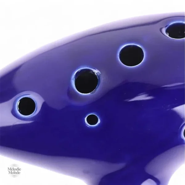 Ocarina décoratif aux couleurs de Zelda