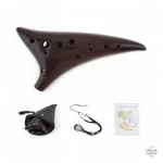 Ocarina céramique 12 trous, parfait pour les fans de Zelda