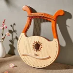 Harpe compacte, parfaite pour des mélodies douces et apaisantes