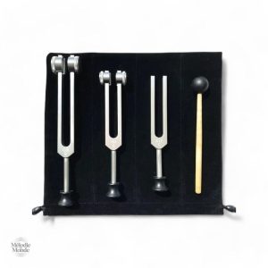 Set de 3 diapasons pour la sonothérapie