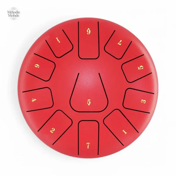 Sonorités douces d'un Tongue Drum 11 notes pour tous