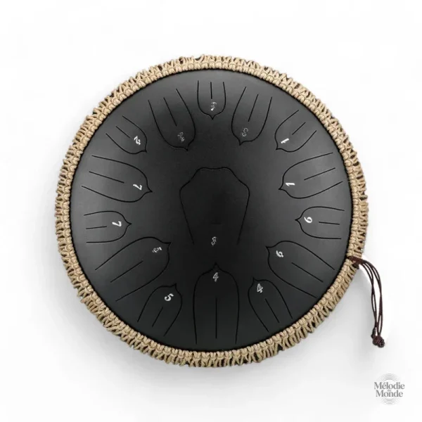 Sonorité douce du Steel Tongue Drum