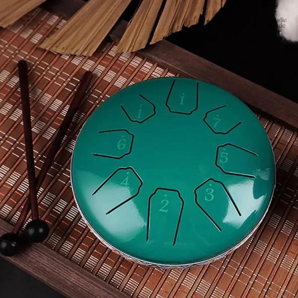 Drum en acier, son apaisant et harmonieux