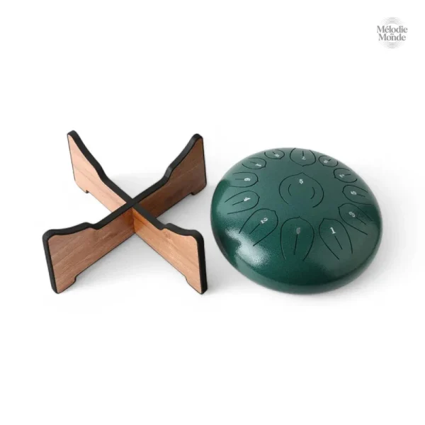 Support pratique pour percussion artisanale