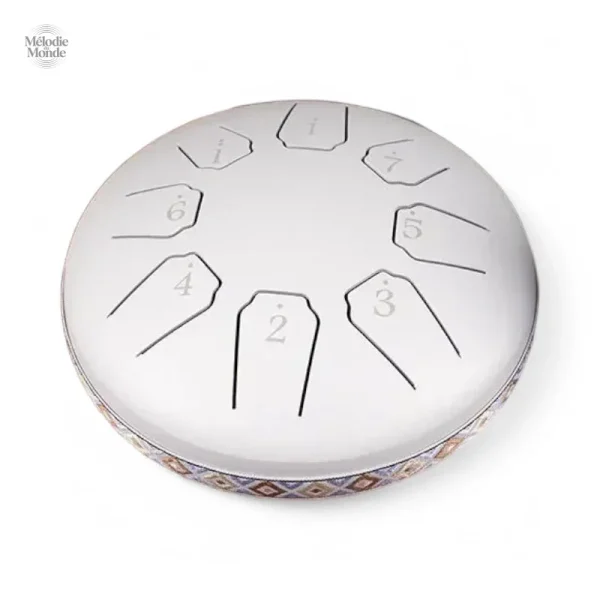 Tambour mélodique 8 notes, idéal pour la relaxation