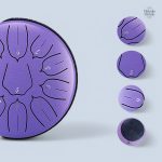 Tongue drum avec sons apaisants pour débutants