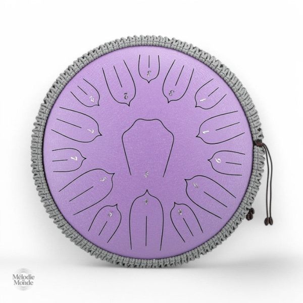Tongue Drum en métal, design moderne et coloré