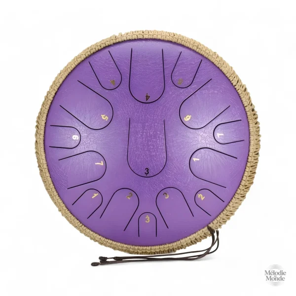 Tongue drum avec finitions soignées