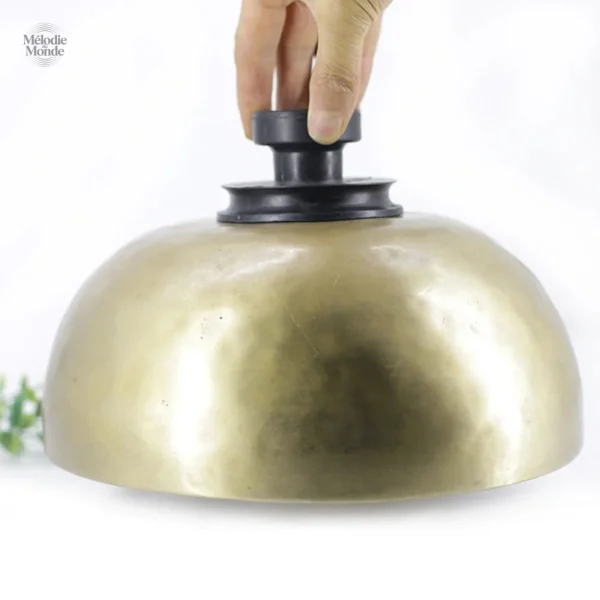 Support pour bol tibétain, facilite la pratique sonore